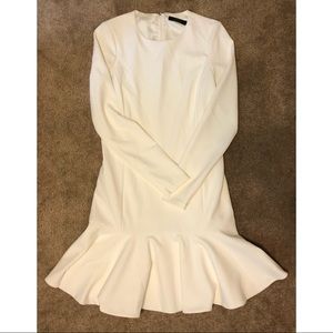 White Long Sleeve Mermaid Dress Polo Ralph Lauren